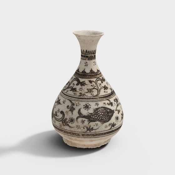 Ancient Elegance Vase 3D model