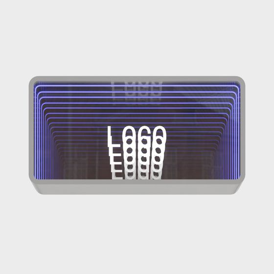 Neon Sign 3D model for Modern Design Projects