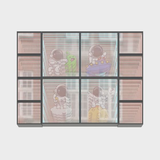 Outer Space Puzzle 3D model