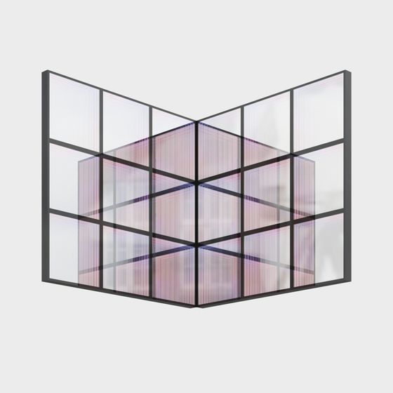 Stunning Glass Cube 3D model for Artistic Creations