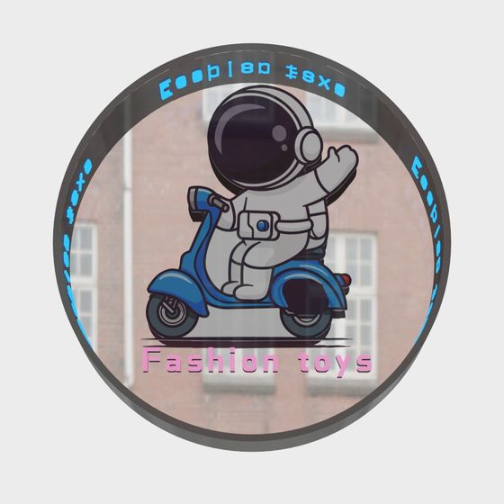Astronaut Scooter 3D model for Creative Projects
