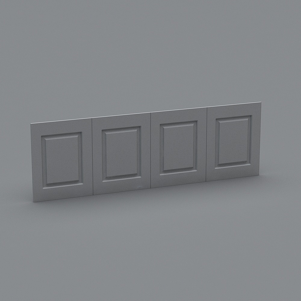 Modular Wall 3D Model