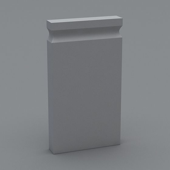 Urban Pillar 3D model for Modern Projects