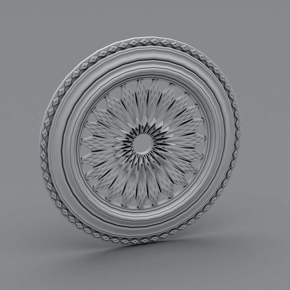 baroque rococo decoration wall pattern