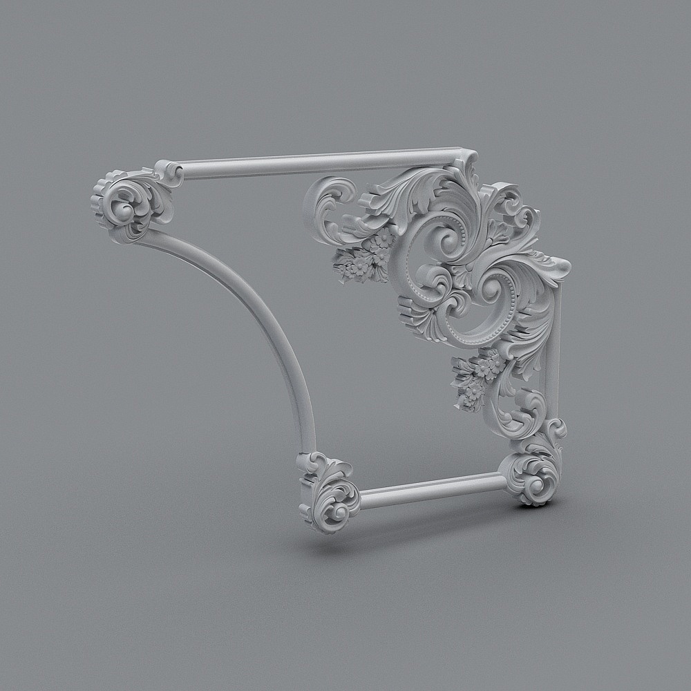 decorazione da parete barocca rococò