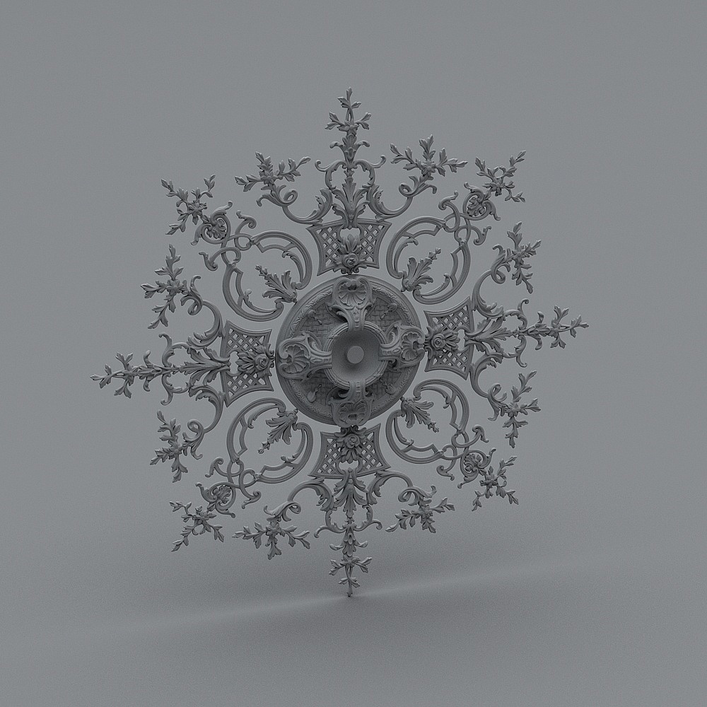 baroque rococo decoration wall pattern