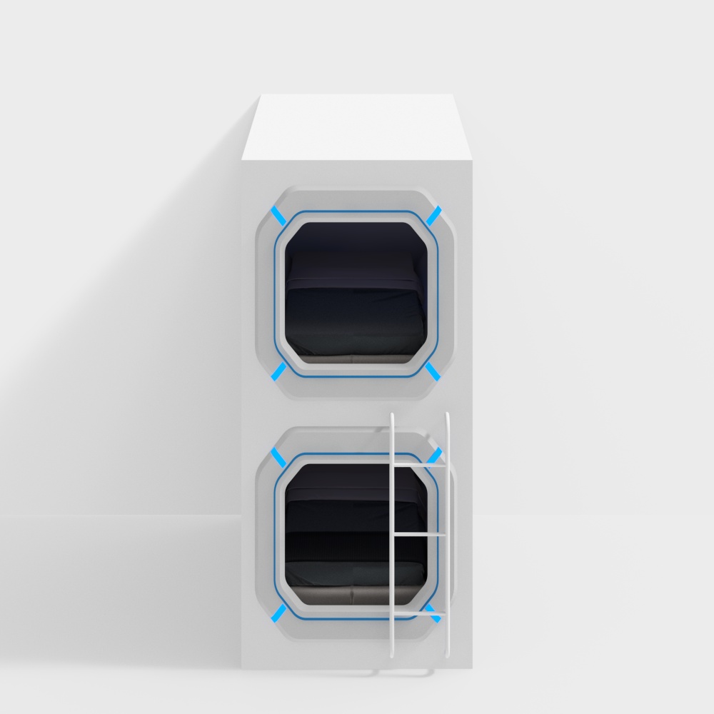 เตียงสองชั้นโรงแรมอีสปอร์ต