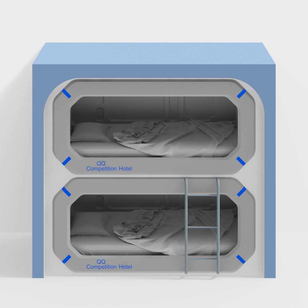เตียงสองชั้นโรงแรมอีสปอร์ต