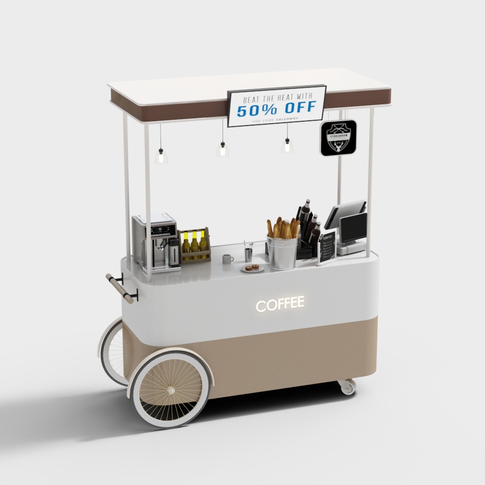 Catering decoration car