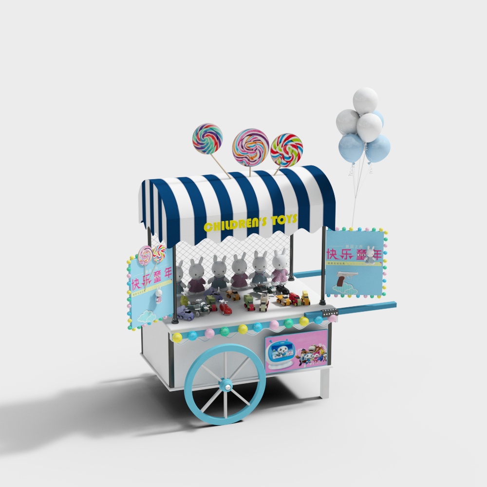 Catering decoration car