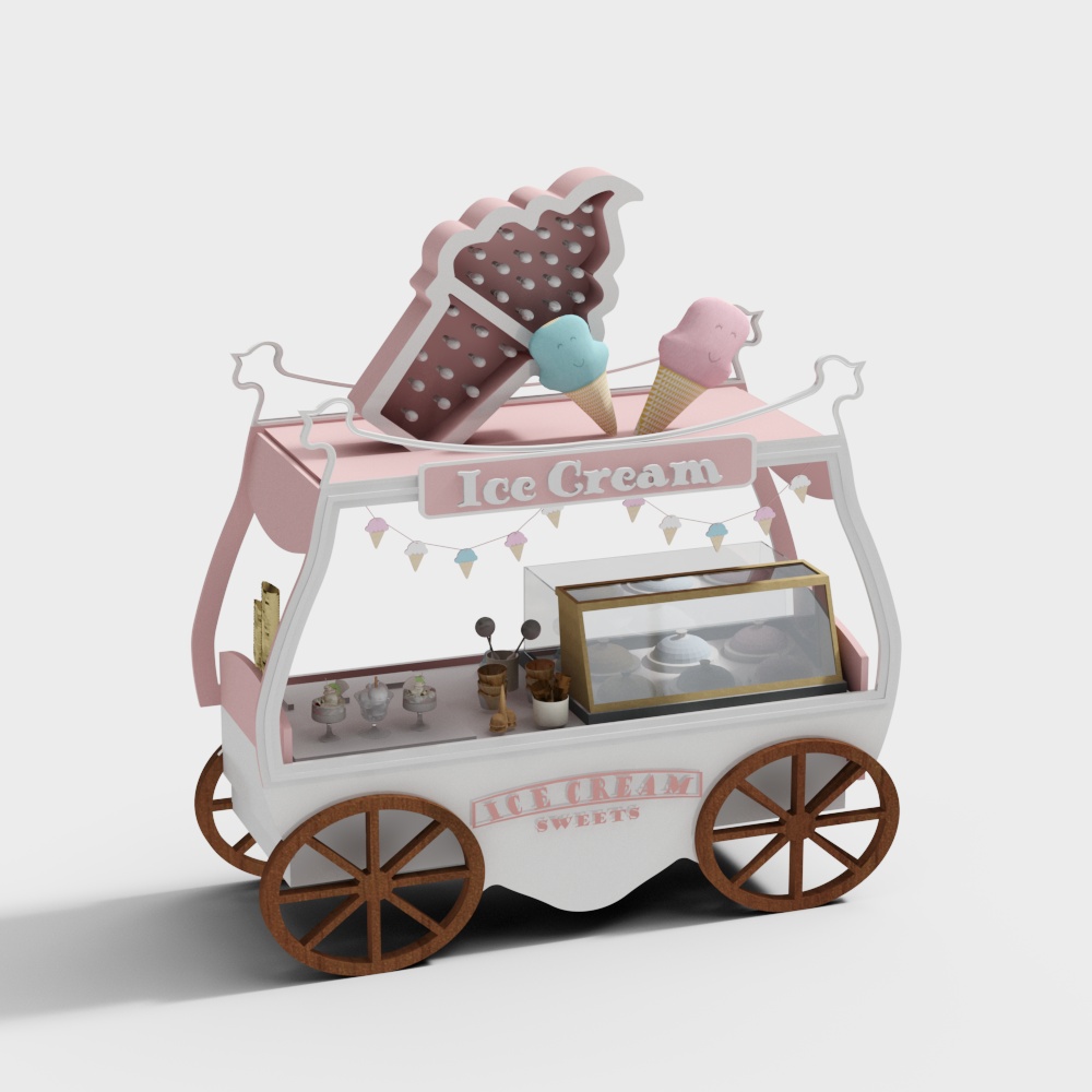 Catering decoration car