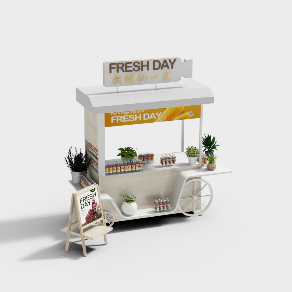 Catering decoration car