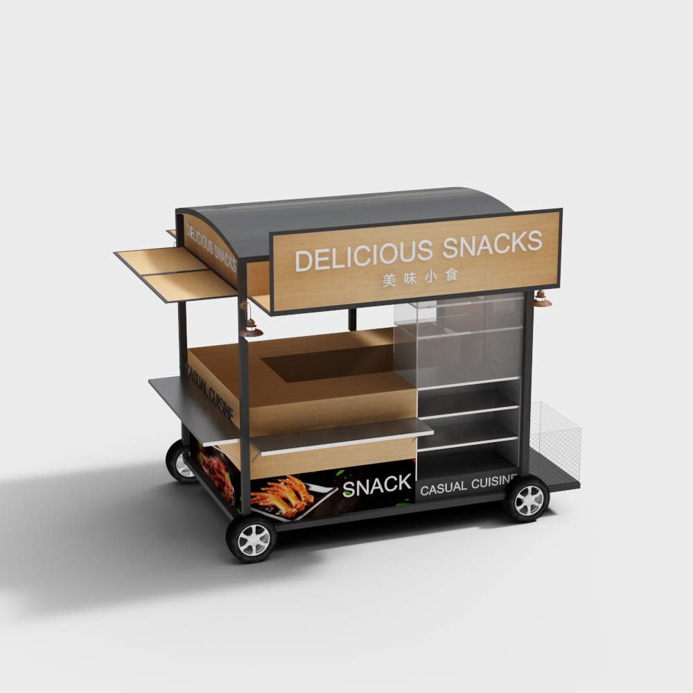 Catering decoration car