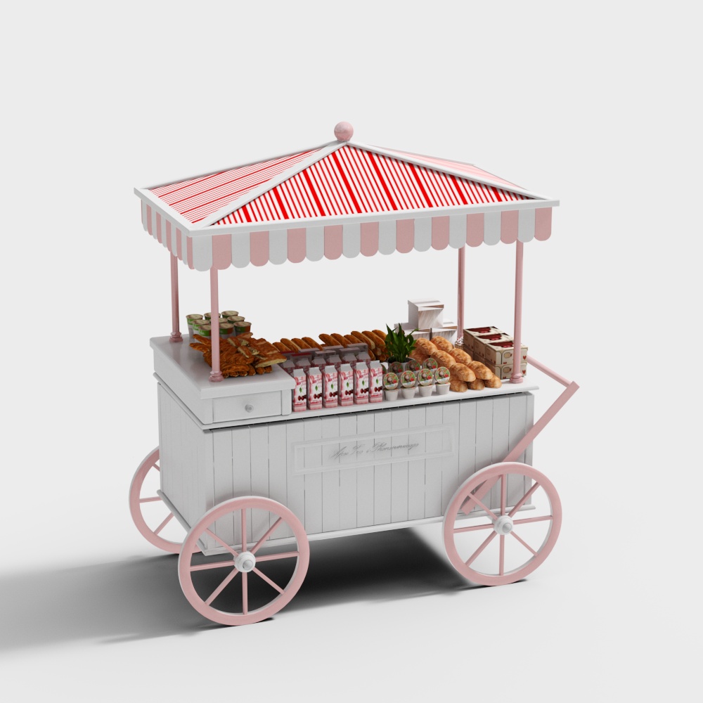 Catering decoration car