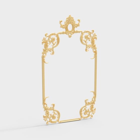 Royal Mirror Frame 3D model