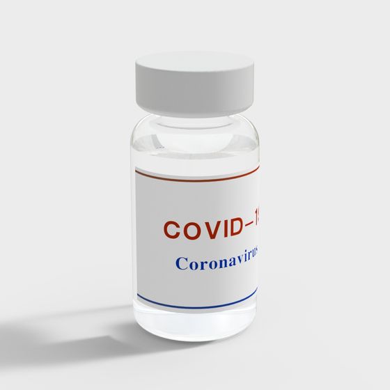 Highly Detailed COVID-19 Vaccine 3D Model