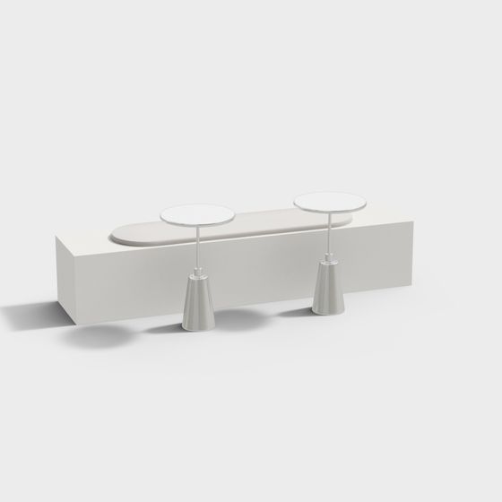 Urban Corner Side Table 3D model