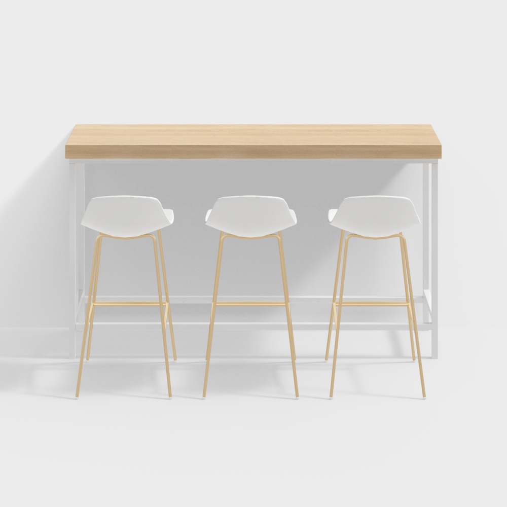 Cake shop bar tables and chairs