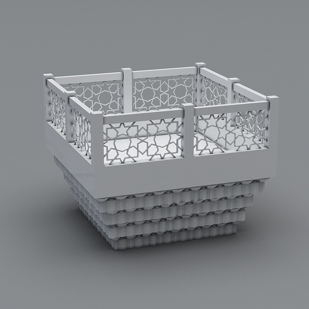 Lattice Terrace 3D model