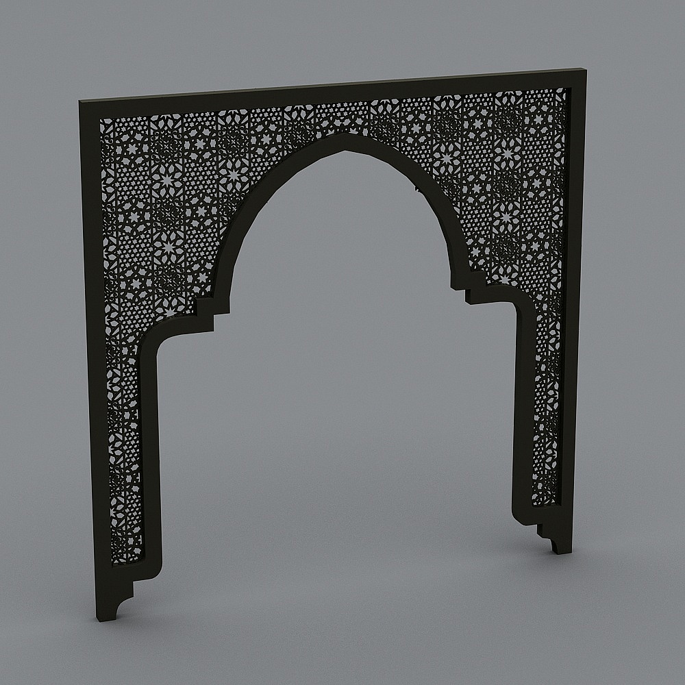 wall decoration retro pattern baroque rococo