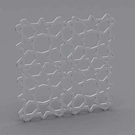 Honeycomb Art Screen 3D model