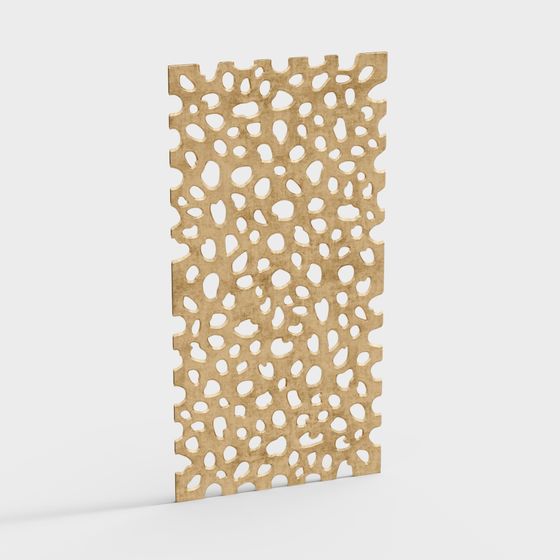 Lattice Panel 3D model - Modern Aesthetic and Practical Design