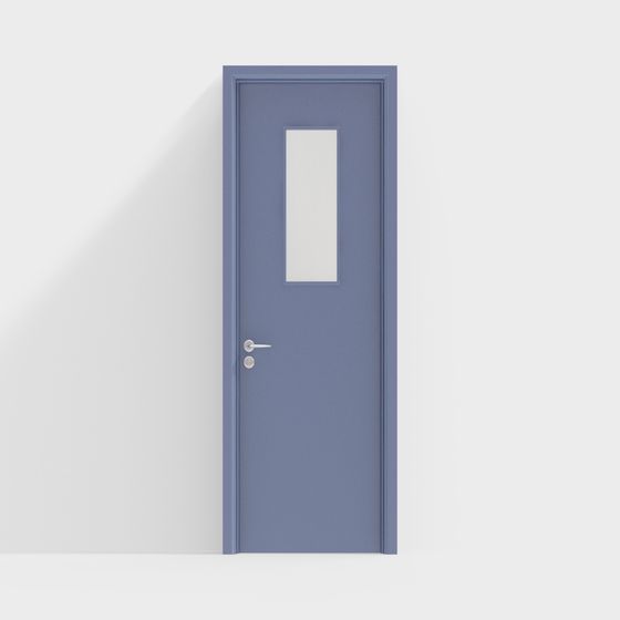 Minimalist Door 3D model