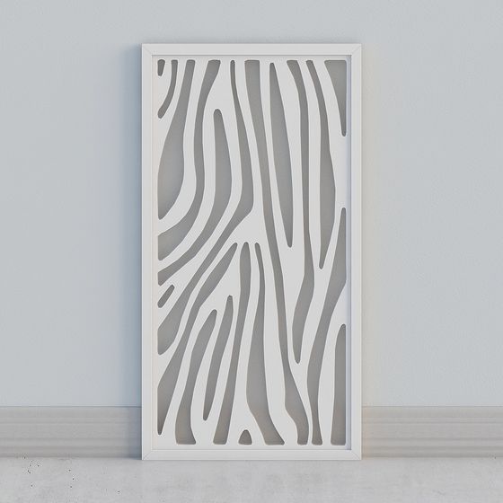 現代主義牆面藝術背景面板設計