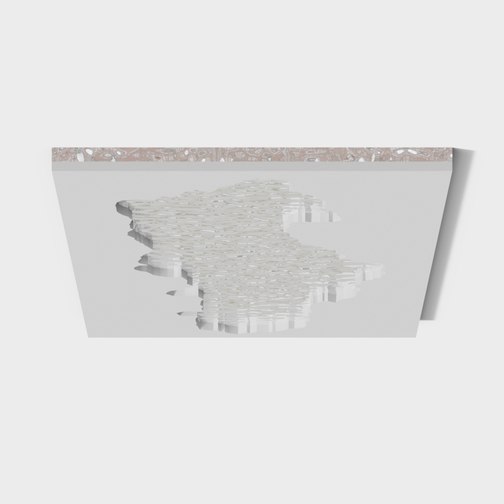 Historical exhibition hall ceiling