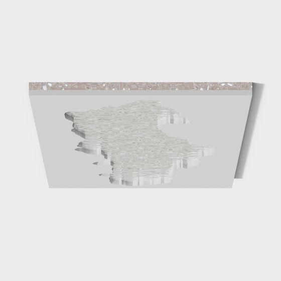 Abstract Geometric Sculpture 3D model