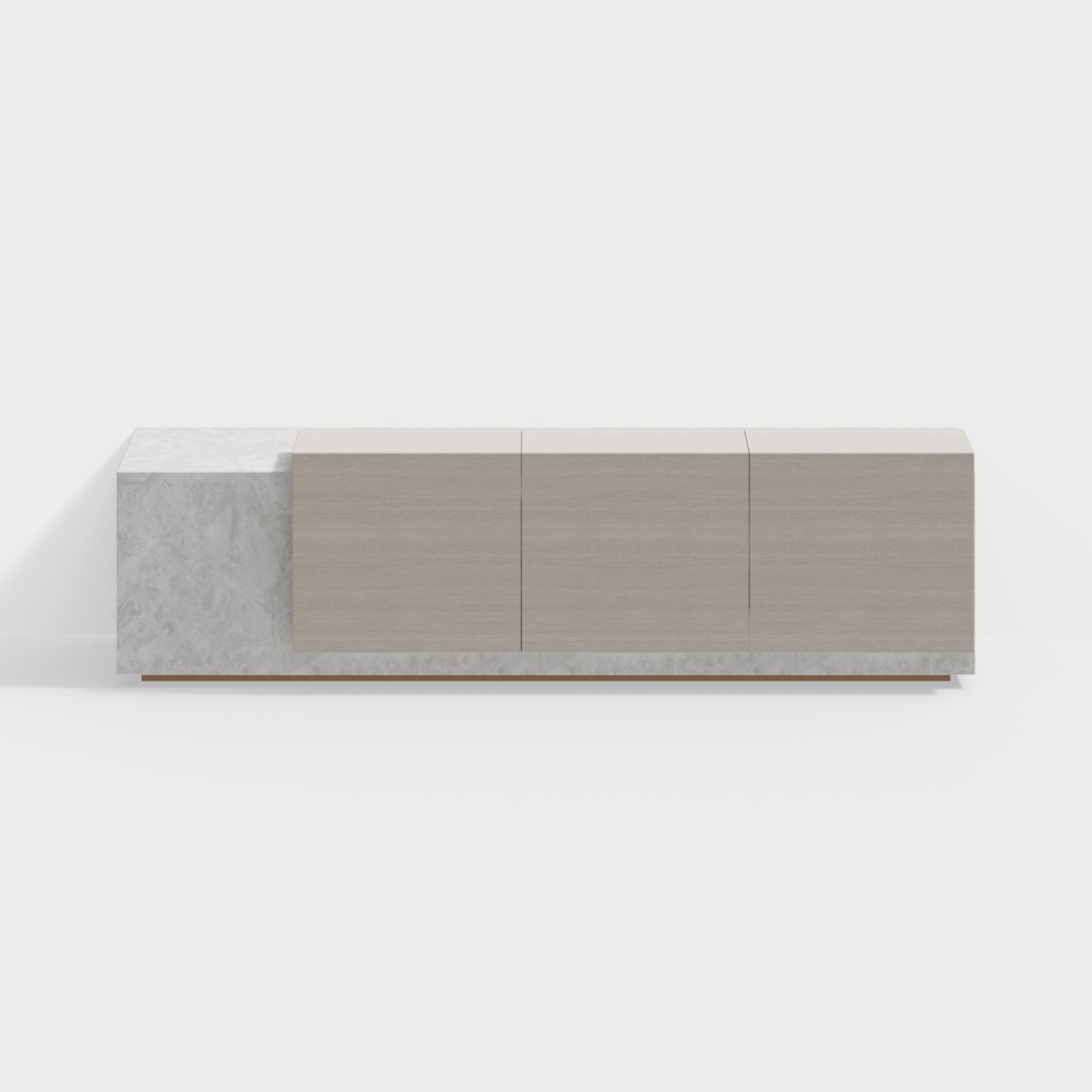 Urban Elegance TV Stand 3D model