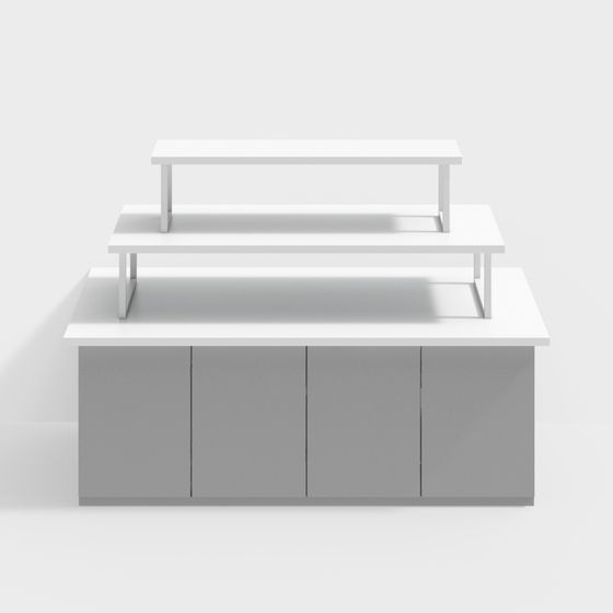 Minimalist Stair Display Stand 3D model