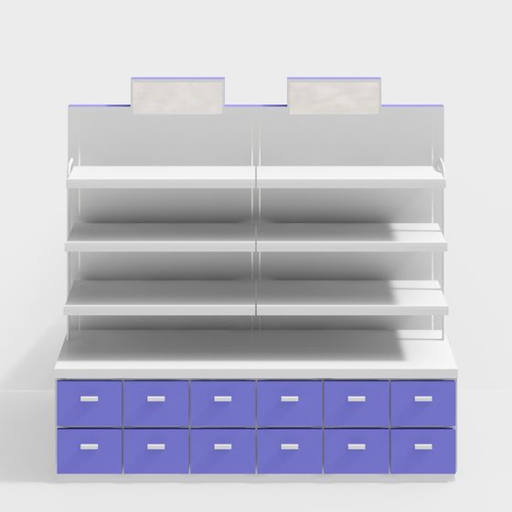 Urban Display Stand 3D model