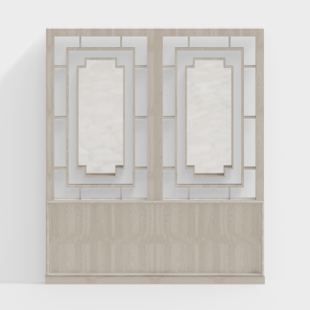 エスニックスタイルのパーティション