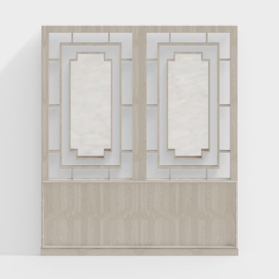 Lattice Screen 3D model for Creative Projects