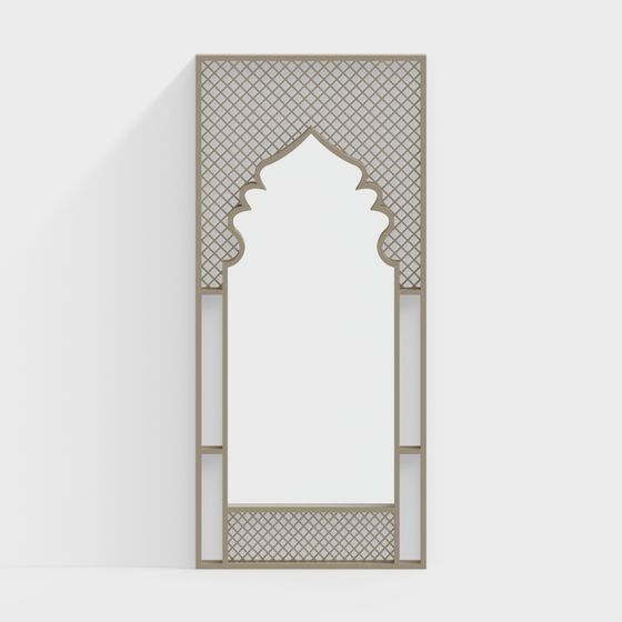 Arabesque Arch 3D model
