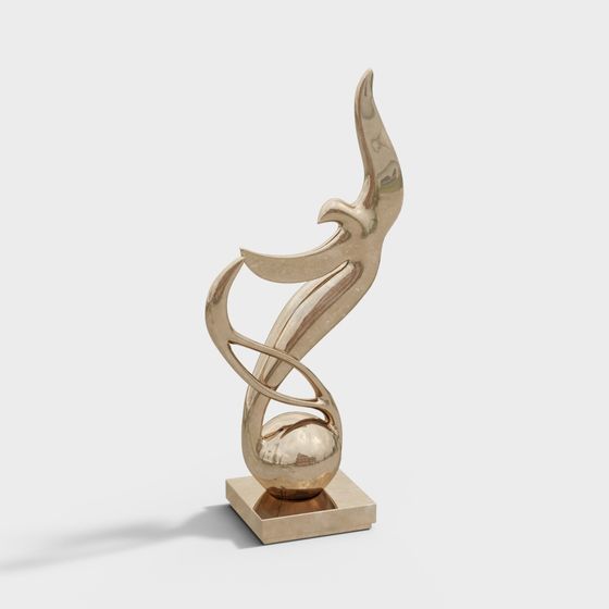 Spiral Dance 3D model
