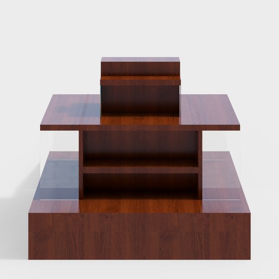 City Staircase Low-Poly 3D Model