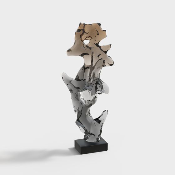 Abstract Dancer 3D model