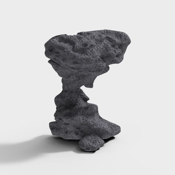 Lava Column 3D model - Stunning Natural Design