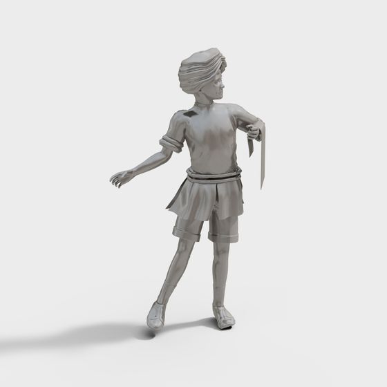 Escultura de sala de exposiciones