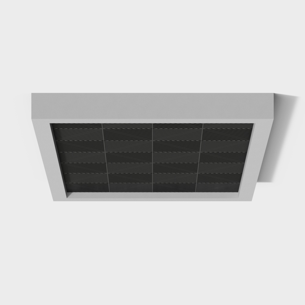 Historical exhibition hall ceiling