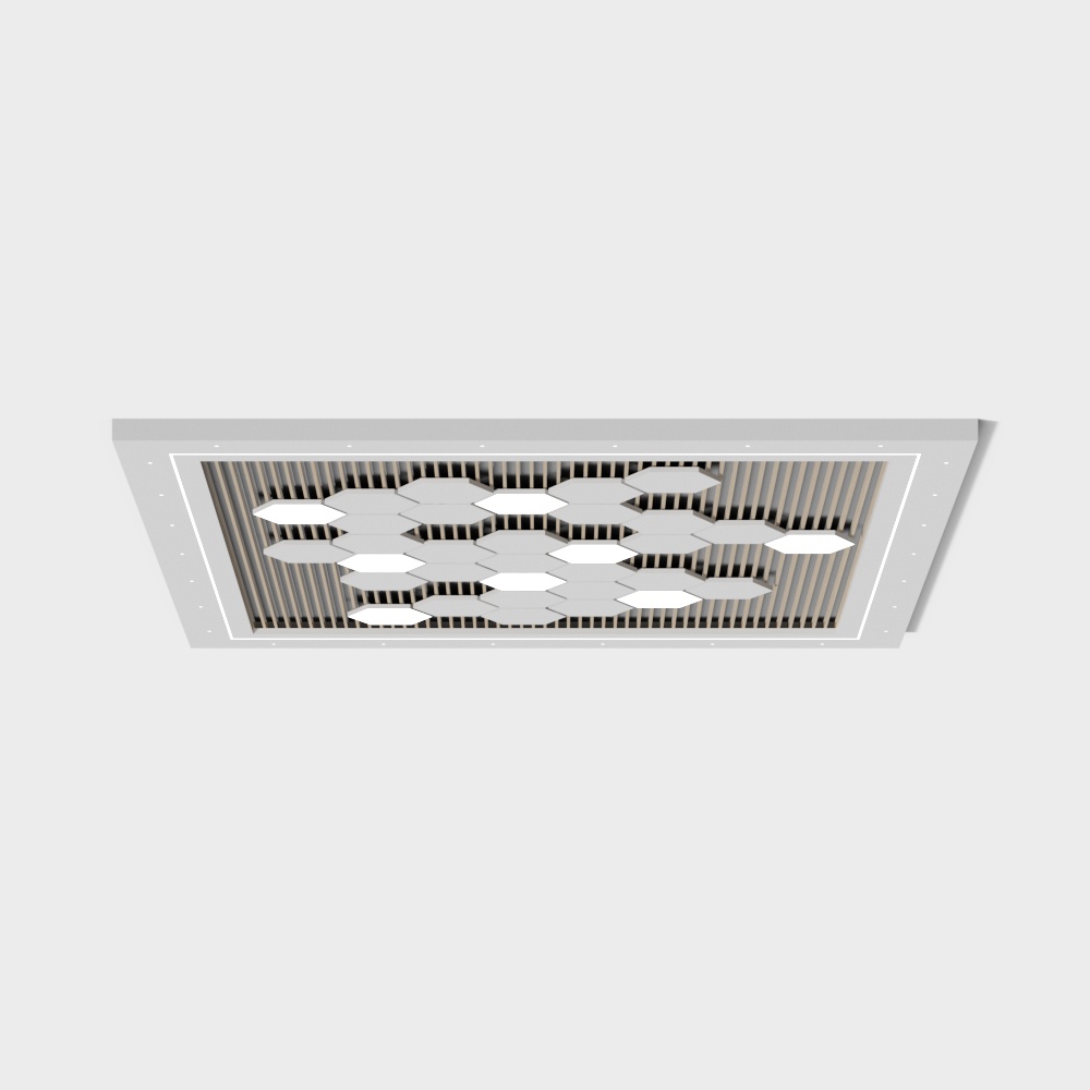 Technology exhibition hall ceiling