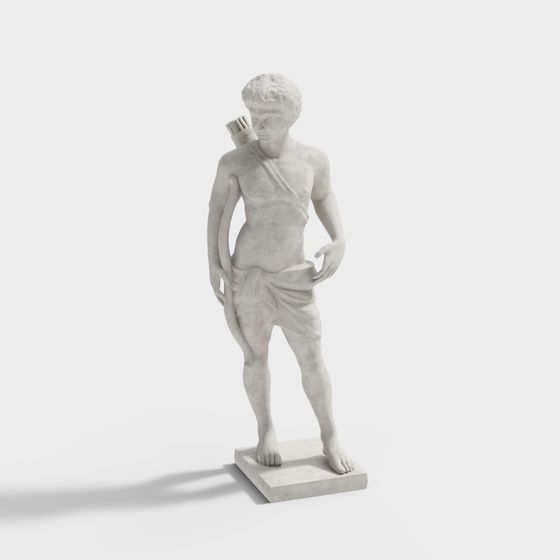 Ancient Archer 3D model