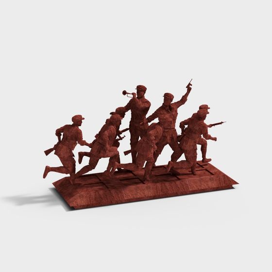 Battle Charge 3D Model for Creative Projects