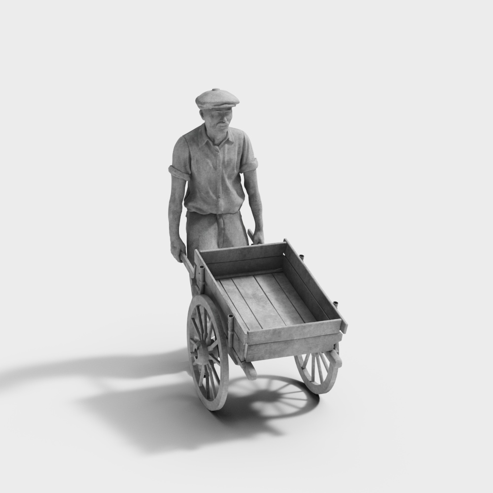 Escultura de sala de exposiciones