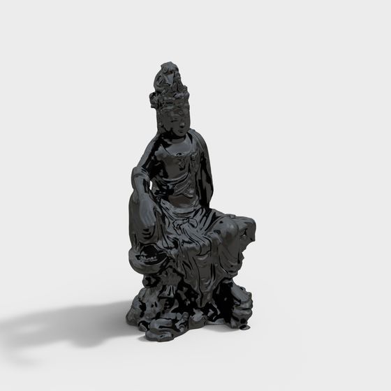 Shadow Goddess 3D model