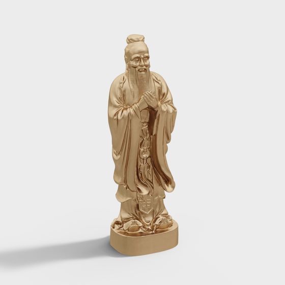 Ancient Sage 3D model for Creative Projects