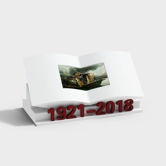 Time Book 3D Model for Creative Projects