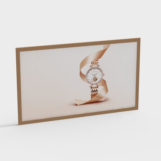 Elegant Timepiece 3D model